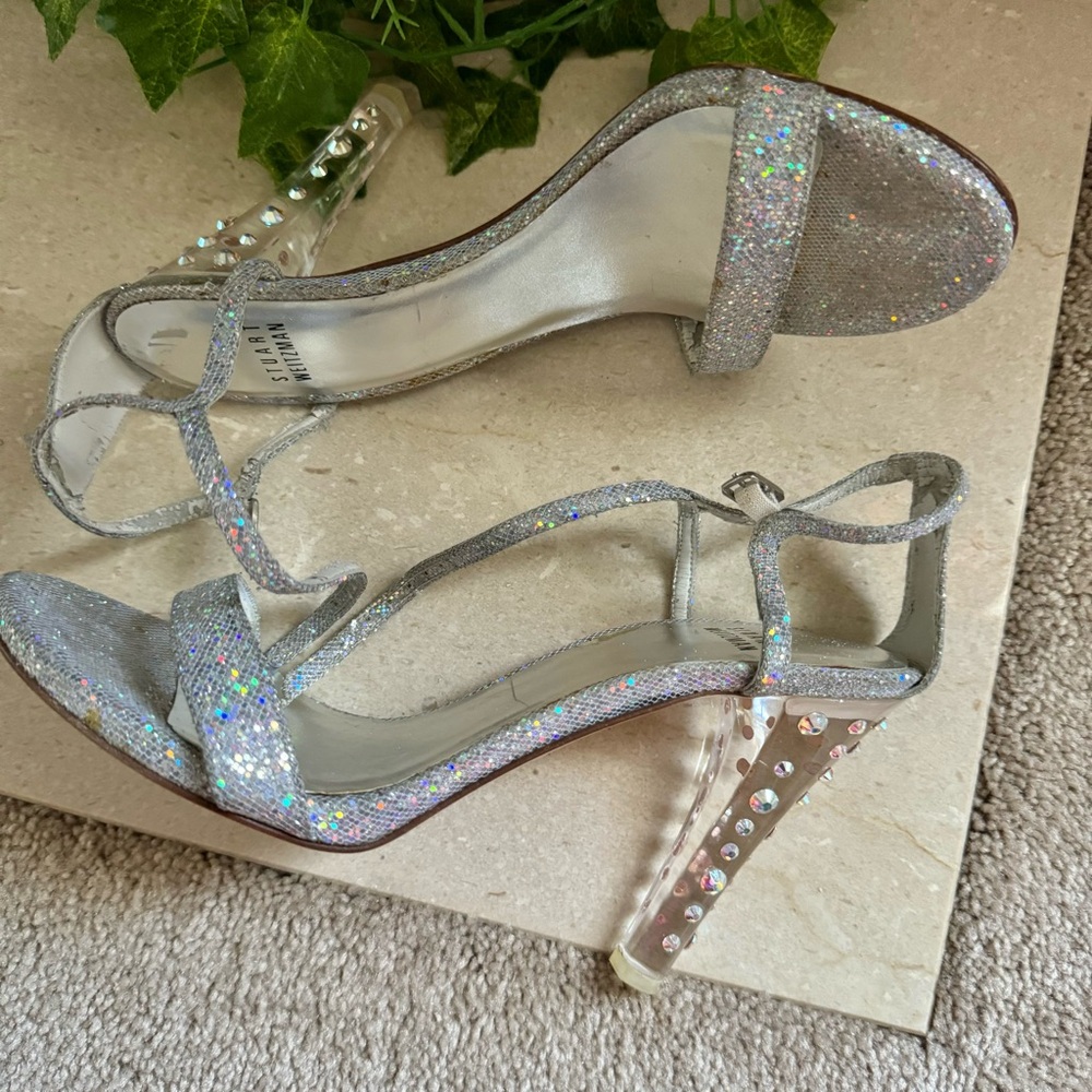Stuart Weitzman Rhinestone Heel - Picture 4 of 14